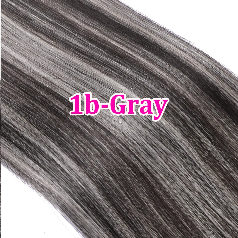 Straight Hair Flat Tip Hair Extensions K Tip Natural 100% Human Hair Fusion Extensions Set Keratin Prebonded Capsule Blonde Colo