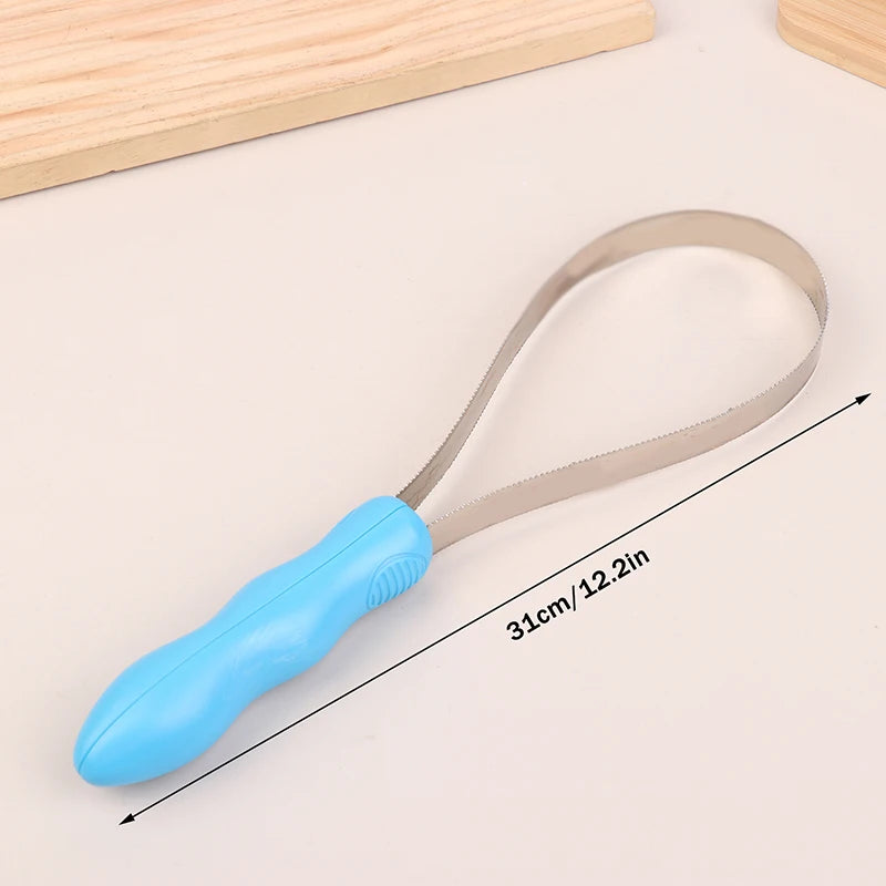 Double Sided Hair Brush Pet Hair Comb Non-Slip Handle Equestrian Brush Scraper Pet Hair Removal Cleaner For Dogs Cats Horses