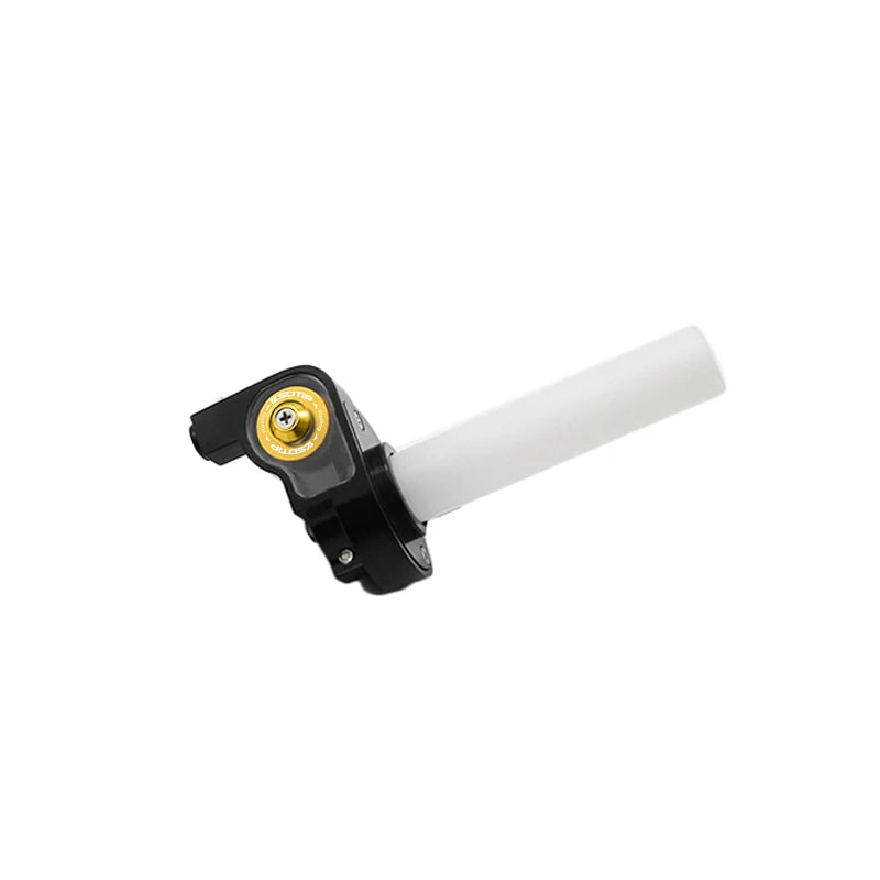 Sclmotos- 22mm Motorcycle Racing Aluminum Visible Quick Twist Gas Throttle Settle Grips Dirt Pit Bike ATV UTV XR50 CRF50 KLX