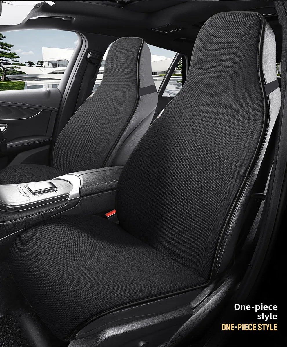 All Season Linen Universal Car Seat Cover Breathable Flax Anti-Slip Cover Car Seats Protection SUV Sedan Seat Cushion