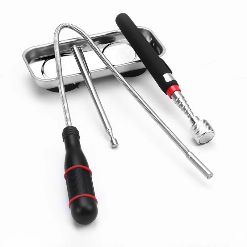 Telescopic Magnetic Magnet Pen Pickup Tool Extendable Pen Style Pickup Rod for Car Repairing Machinery Maintenance  Car Tools