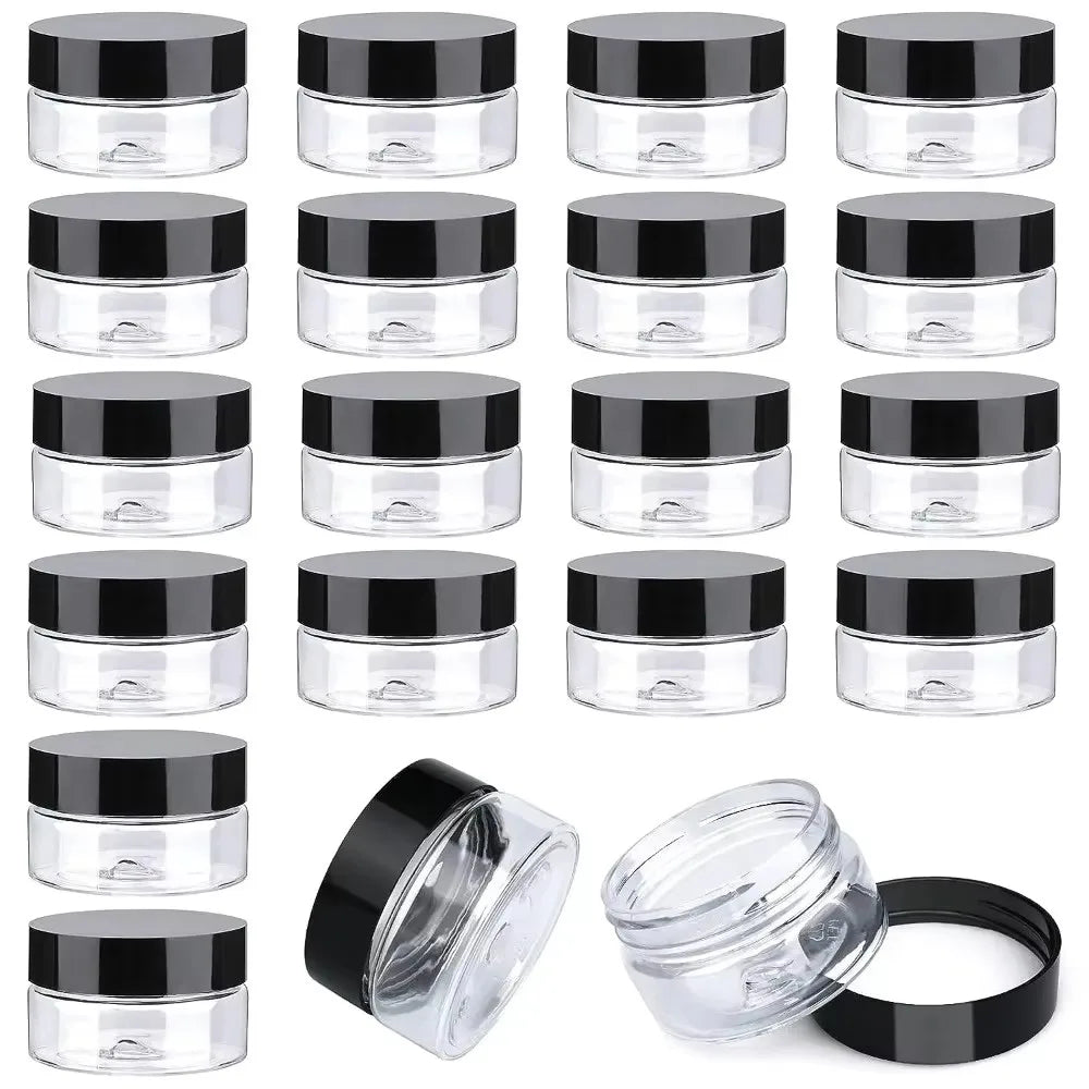 10 Gram 5/10/15/20/30/50Pcs Sample Jars Cosmetic Acrylic Pots Leak Proof Mini Storage Bottle Empty Containers Creams Make-Up