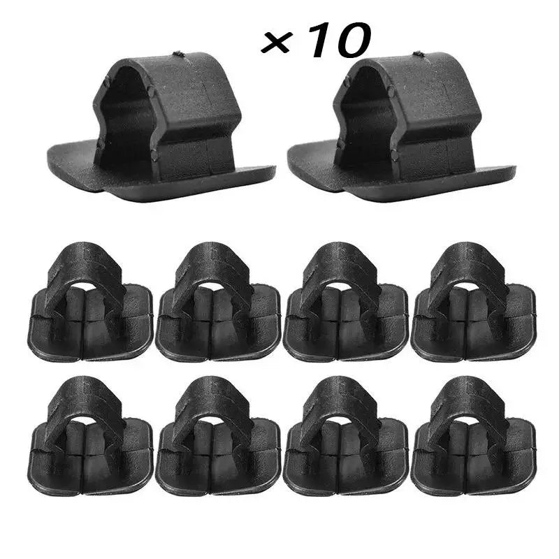 10/30/60pcs Car Bonnet Engine Hood Sound Deadener Insulation Clips For VW Lupo Passat Phaeton Scirocco Tiguan Holding Rivet