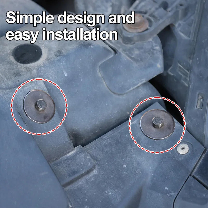For BMW Bumper Fender Liner Screw Grommet Kit Under Engine Splash Guard Retainer Clip Metal Fastener Bolt Nut Set OE 07146951655