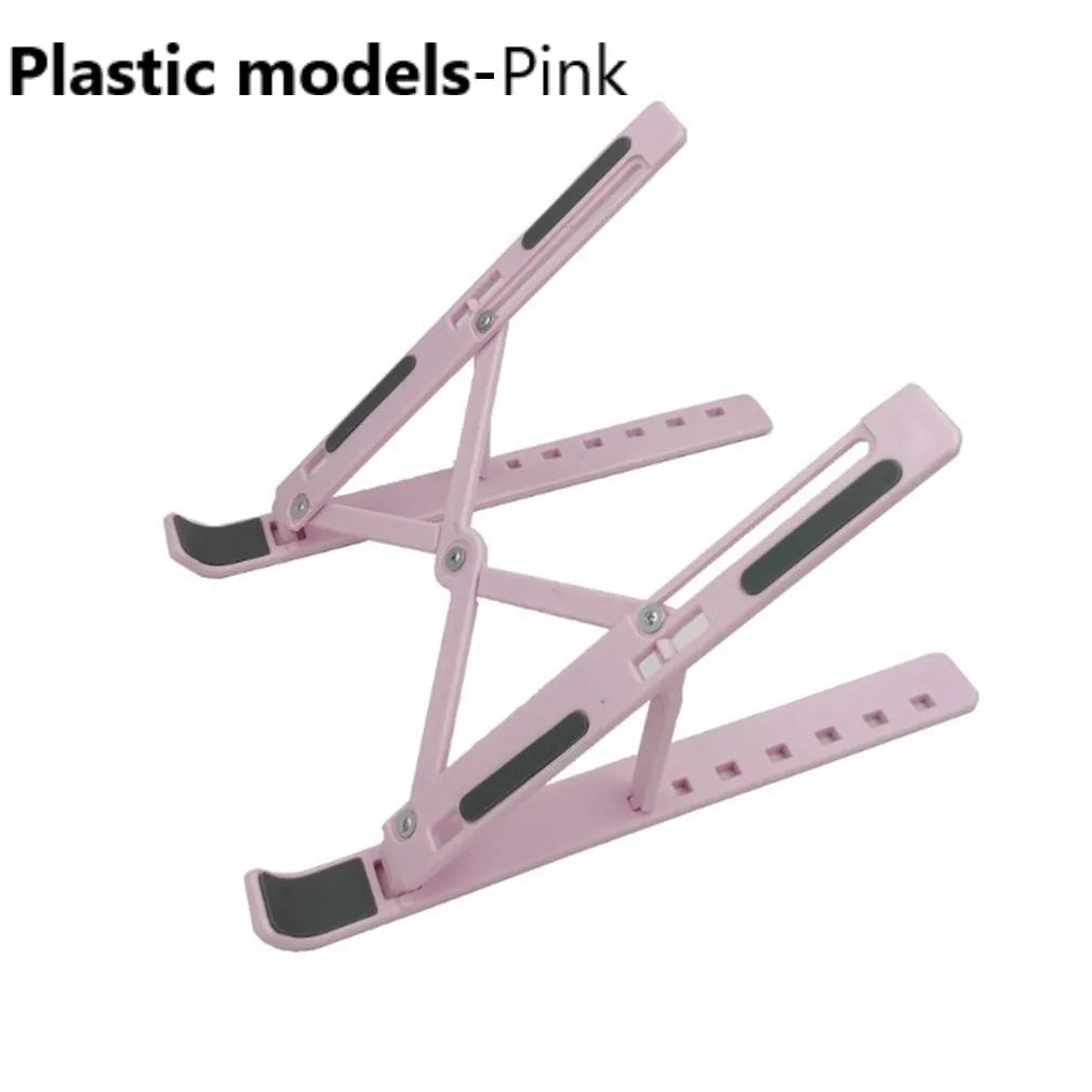 Plastic Foldable Laptop Stand Notebook Stand Portable Laptop Holder Tablet Stand Computer For MacBook Ipad Dropshipping