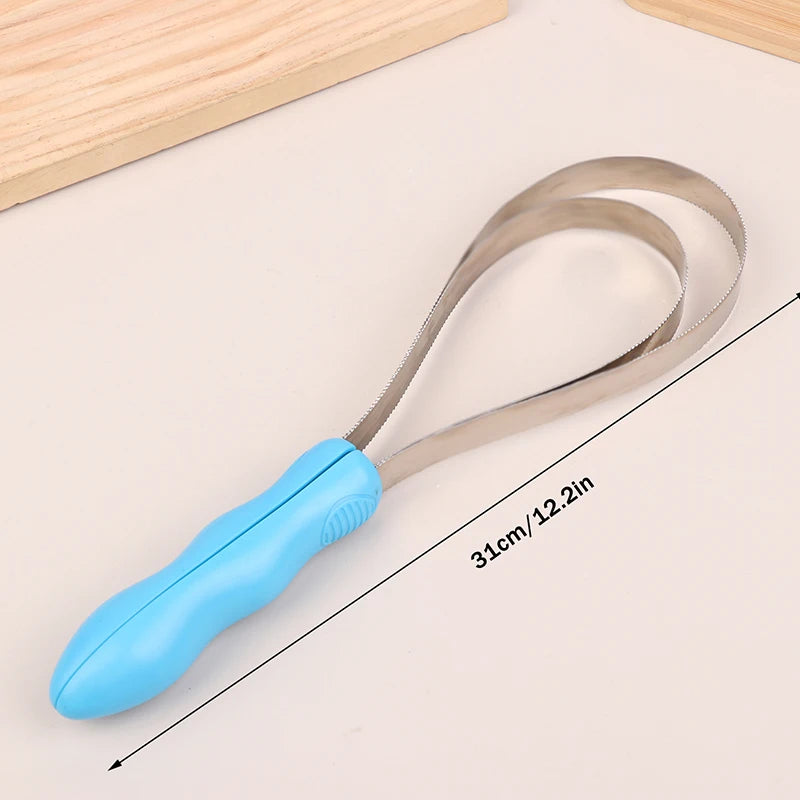Double Sided Hair Brush Pet Hair Comb Non-Slip Handle Equestrian Brush Scraper Pet Hair Removal Cleaner For Dogs Cats Horses