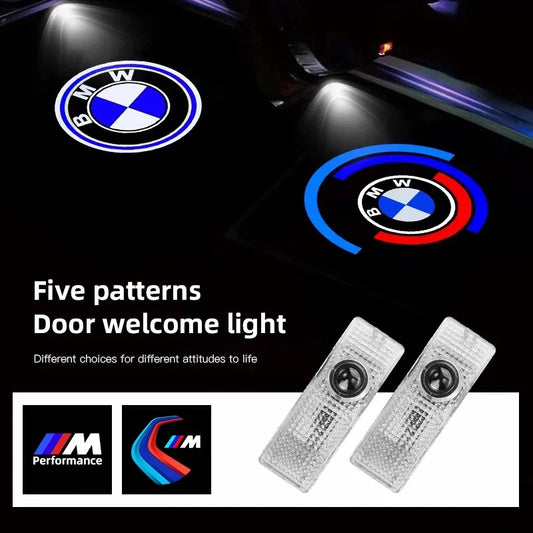 2pcs Car Door Projector Lamps Welcome Lights For BMW G20 G15 G16 G05 G32 G30 G01 G02 F40 F34 F07 G07 F10 F20 Accessories