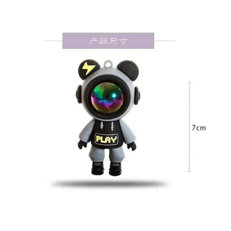 Cute Funny Cartoon Car Air Freshener Ornaments Decoration Complete Auto Vent Clips Fragrance Astronaut Figurines Accessories