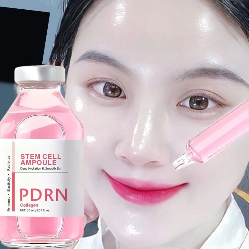Stem Cell Serum PDRN Ampoule Collagen Moisturizing Anti-Aging Essence Reduce Fine Lines Wrinkle Tighten Brighten Face Skin 1PCS