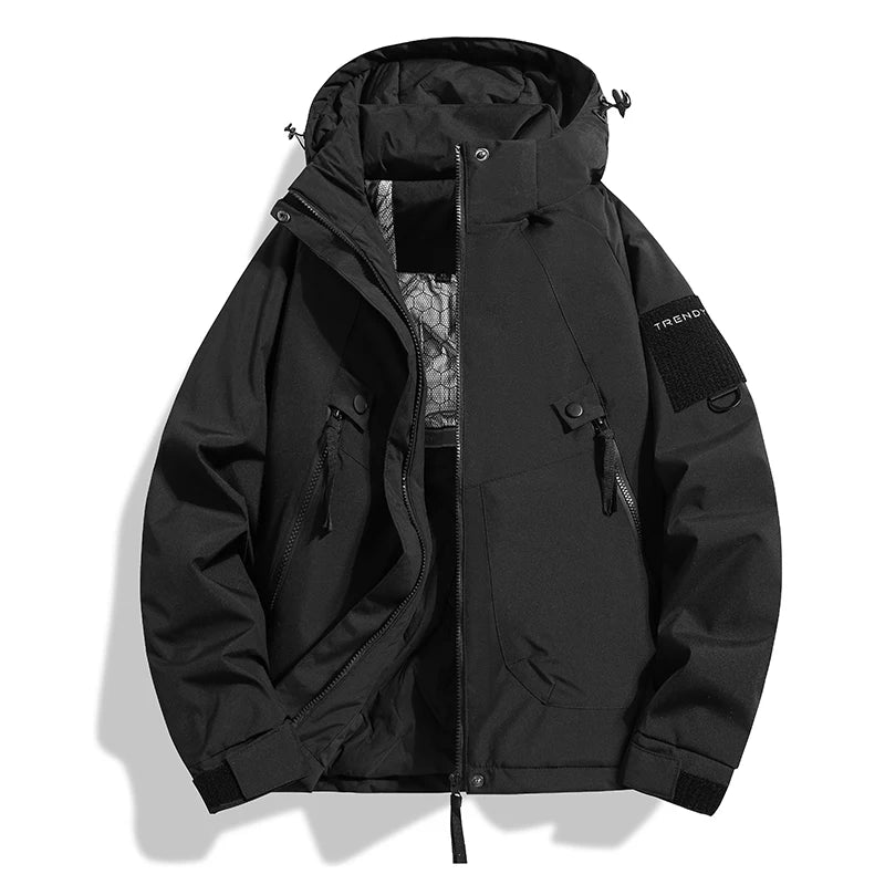 Warm Jacket Waterproof Breathable Windproof Mountaineering Cold-Proof Cotton Thick Jacketet Outdoor Men And Women's Same Jack