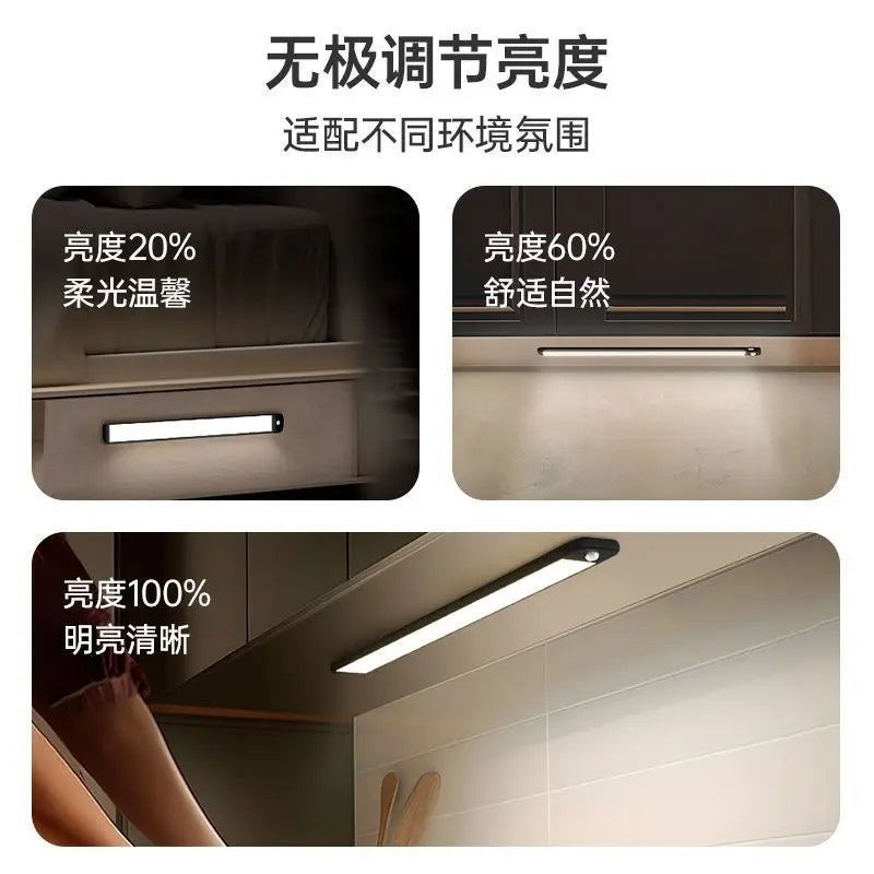 Yeelight LED Sensor Night Light Smart Human Body Sensor Light Strip Corridor Wall Cabinet Light Rechargeable Global Version