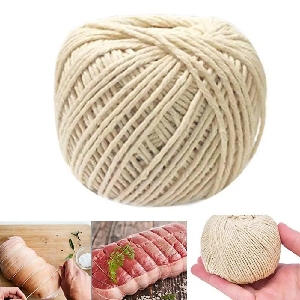 1/2/3/4/5/10/20PCS Cooking Tools Butcher's Cotton Twine Meat Prep Trussing Turkey Barbecue Strings Meat Sausage Tie Rope Cord