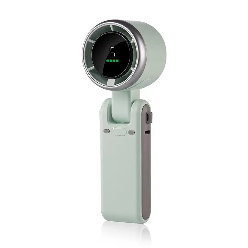 Turbine Mini Handheld Fan Portable Usb Rechargeable Foldable Desktop Table Fan Multifunctional For Outdoor Travel Use