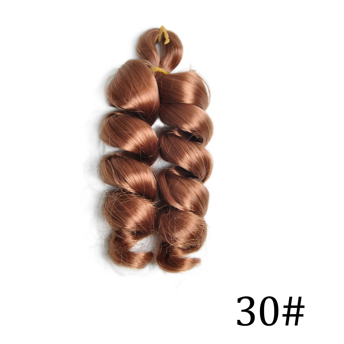 Loose Curly Braiding Hair 12 inch Pre Stretched Bouncy Braiding Hair Easy Braid Crochet Hair Wavy Curls Synthetic Hair Bulk