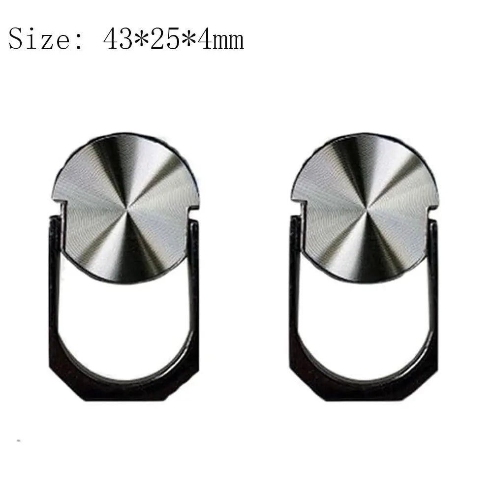 1 Pair Universal Alloy Laptop Stand Aluminium Alloy Foldable Notebook Bracket Non-slip Invisible Support Desktop Holder