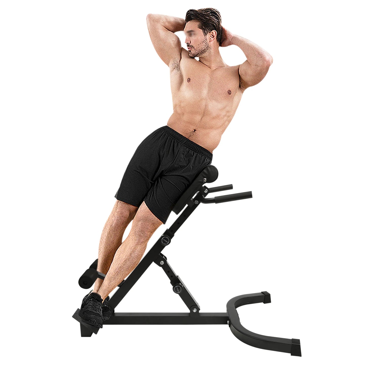 Multi-Functional Adjustable Ab Bench, 330lbs Load Capacity Foldable Sit-Up & Weight Bench for Home Gym, Full-Body Workout Equipment for Abs, Back, Chest, Legs, Strength Training & Core Stability