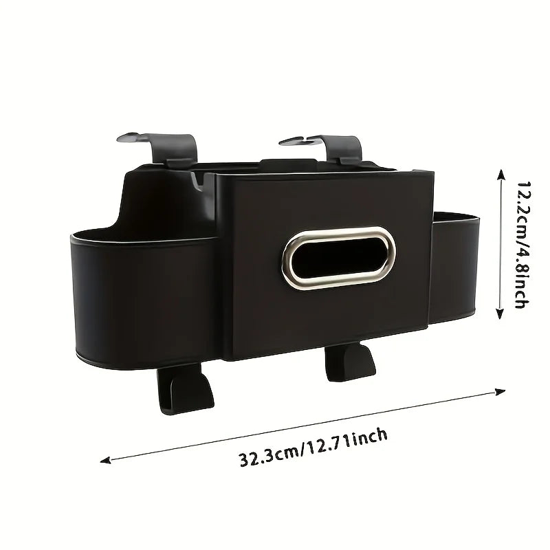 Car Seat Back Multifunctional Storage Box, Car Tissue Box, Phone Holder, Cup Holder, Car Rear Seat Backrest Storage Box