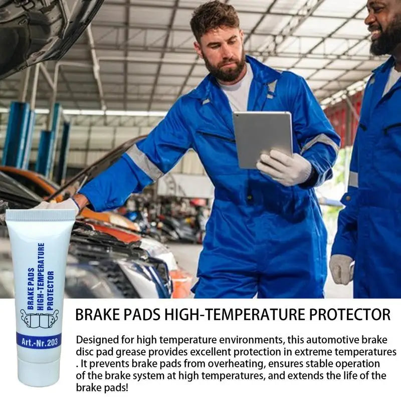 Brake Pads Grease Brake Grease Lubricant Brake Fluids 15g Wide Temperature Range Automotive Assembly Lubricants Stable Brake