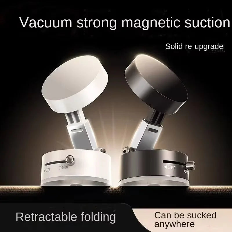 Car mobile phone magnetic Stand 2025 New type suction cup vacuum adsorption car special fixed mobile phone stand