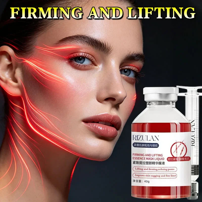 Deep collagen lifts essence, anti-aging, moisturizing, moisturizing, firming and shaping V-face skin care