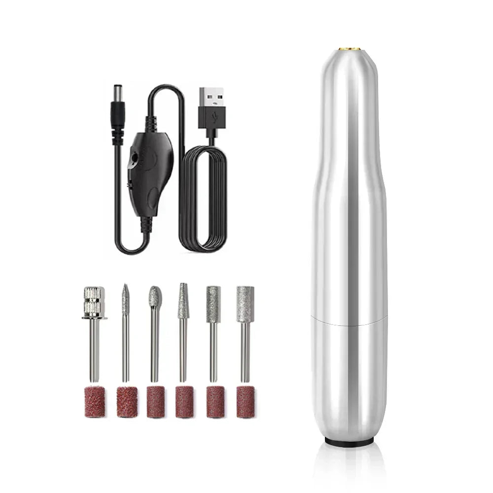 Portable Multi-Function Nail Drill