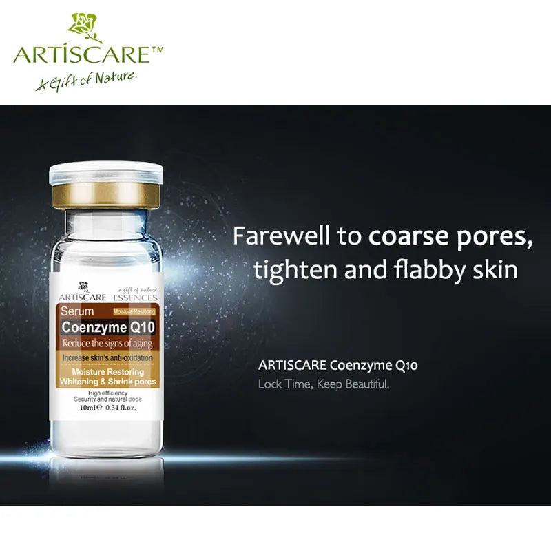Q10 Face Serum 5Pcs Tighten Flabby Minimize Pores Coenzyme Essence CQ10 Best Skin Care Products