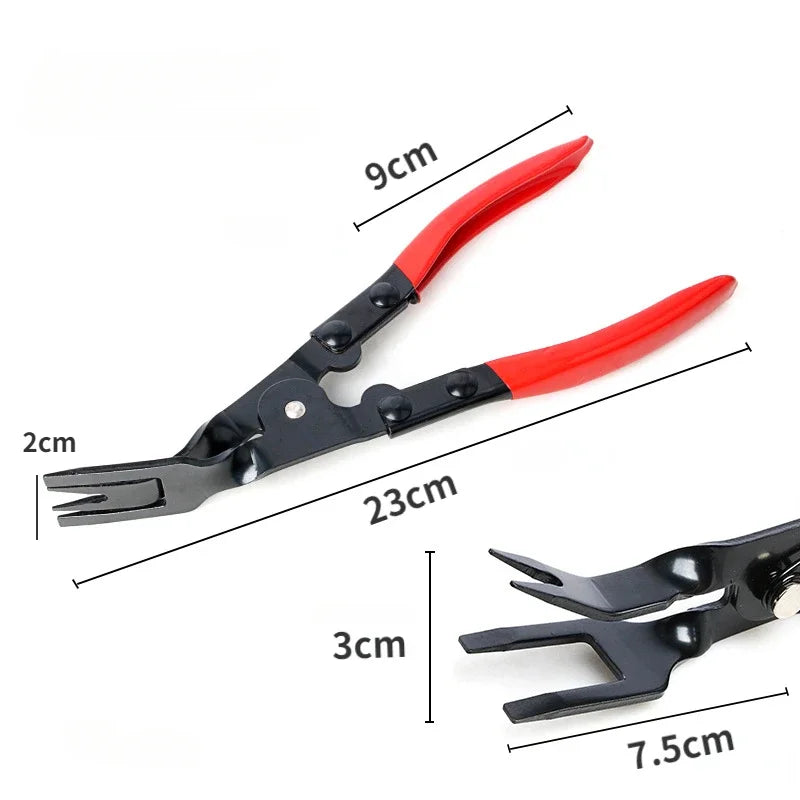 Car Headlight Repair Installation Tool Trim Clip Removal Pliers Van Door Panel Fascia Dash Upholstery Remover Tool