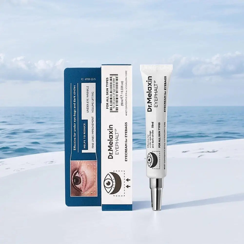 Dr.Melaxin Firming Eye Cream Lightweight Hydrating Care for Fine Lines Dark Circles Puffiness with Vitamin E Plant Extracts