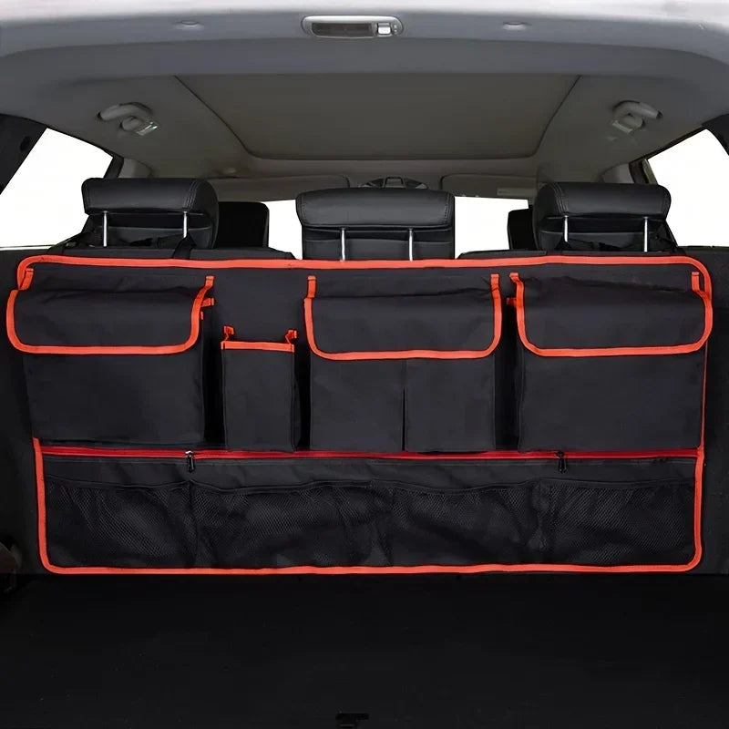 Car Trunk Organizer Backseat Storage Bag High Capacity Multi-use Oxford Car Seat Back Organizers Automobile Interior