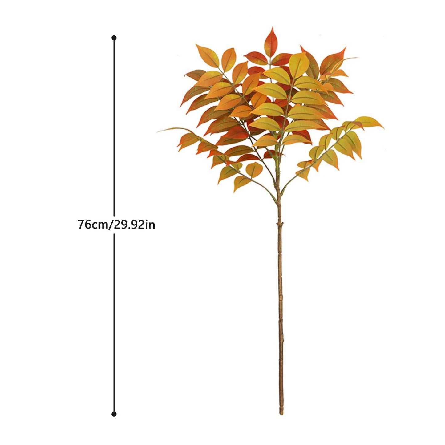 77-135cm (53.1in) Artificial Fiddle Leaf Ficus Fig Plant for Outdoor Courtyard Garden Balcony Indoor Home and Office Decoration