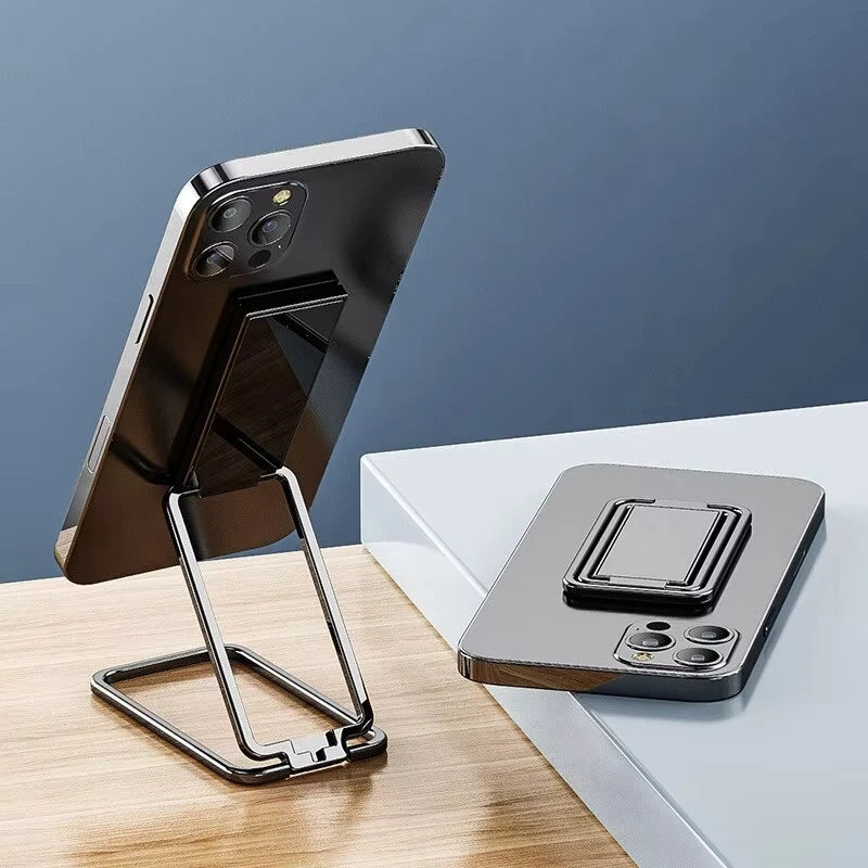 Metal Universal Finger Ring Phone Holder Stand Bracket Mini Phone Holder 360 Degree Rotating for Mobile Phone Pad Back Sticker