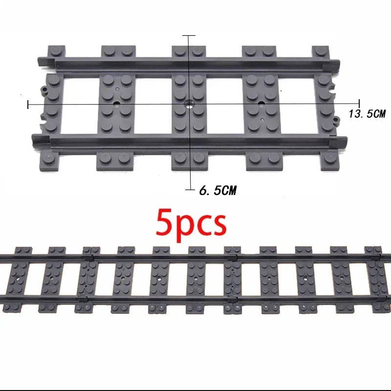 City Train Station Building Blocks