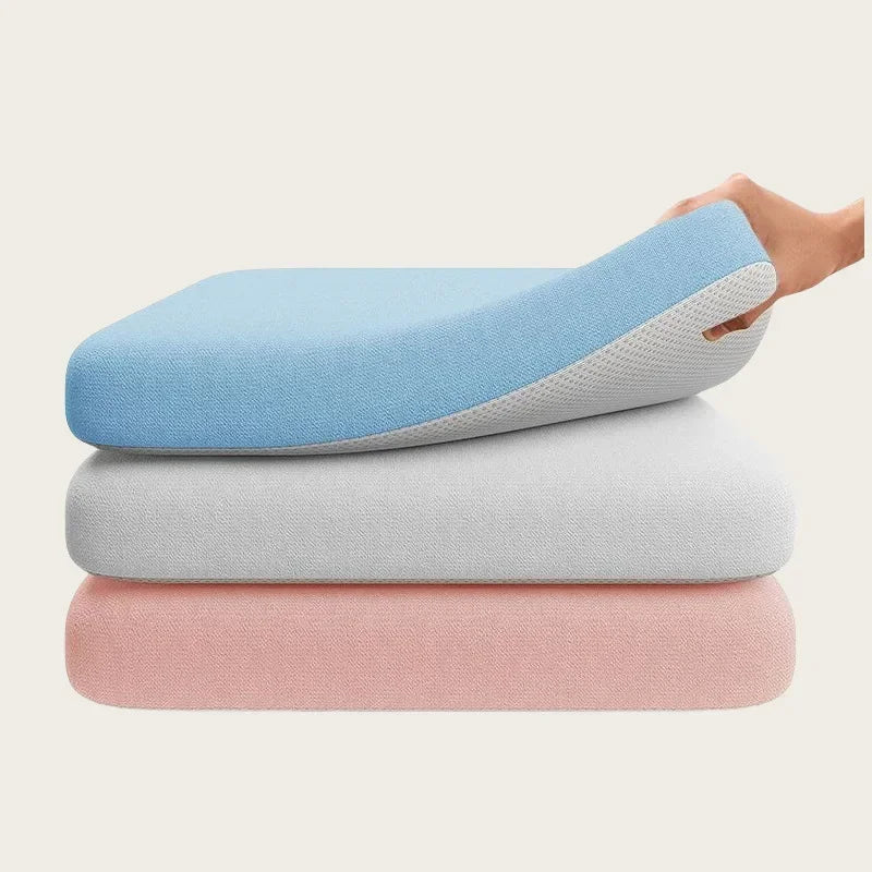 Ultra Thick Soft Foam Seat Cushion Office Chair Pad Car Seat Support Lumbar Pain Relief Long Sitting Comfort