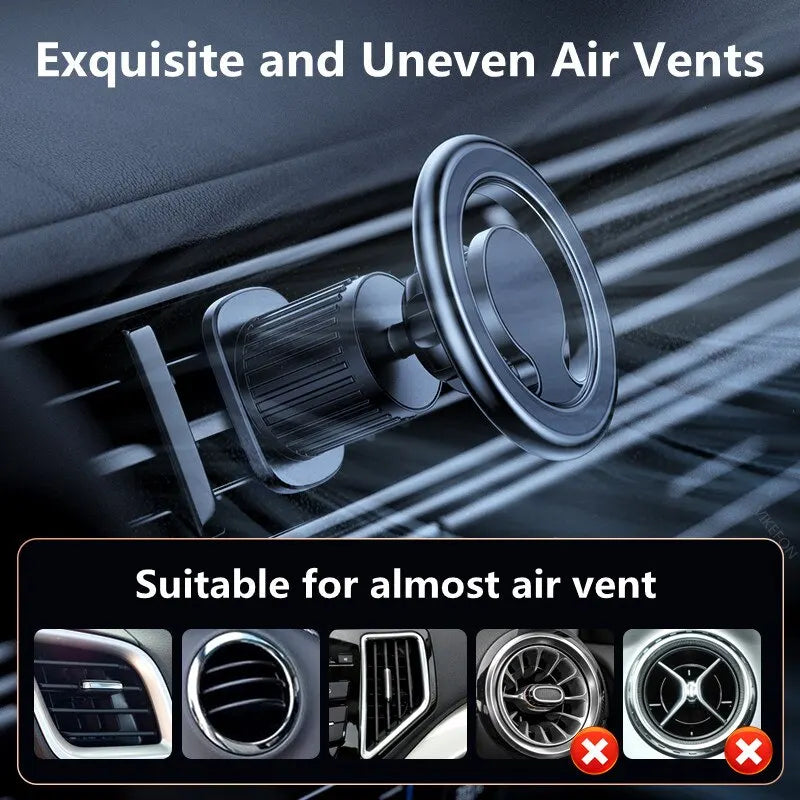 Universal Magnetic Car Phone Holder Stand Magnet Car Mount Support GPS Mobile Bracket in Car For iPhone 16 15 14 Samsung Xiaomi