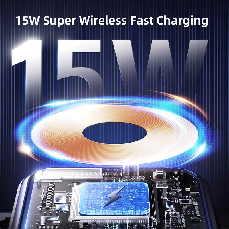 HONGYUE 2025 New SD13 Car Mobile Phone Holder 15W Wireless Charging. 66W Magnetic Charging Head. All Mobile Phones Can Be Used