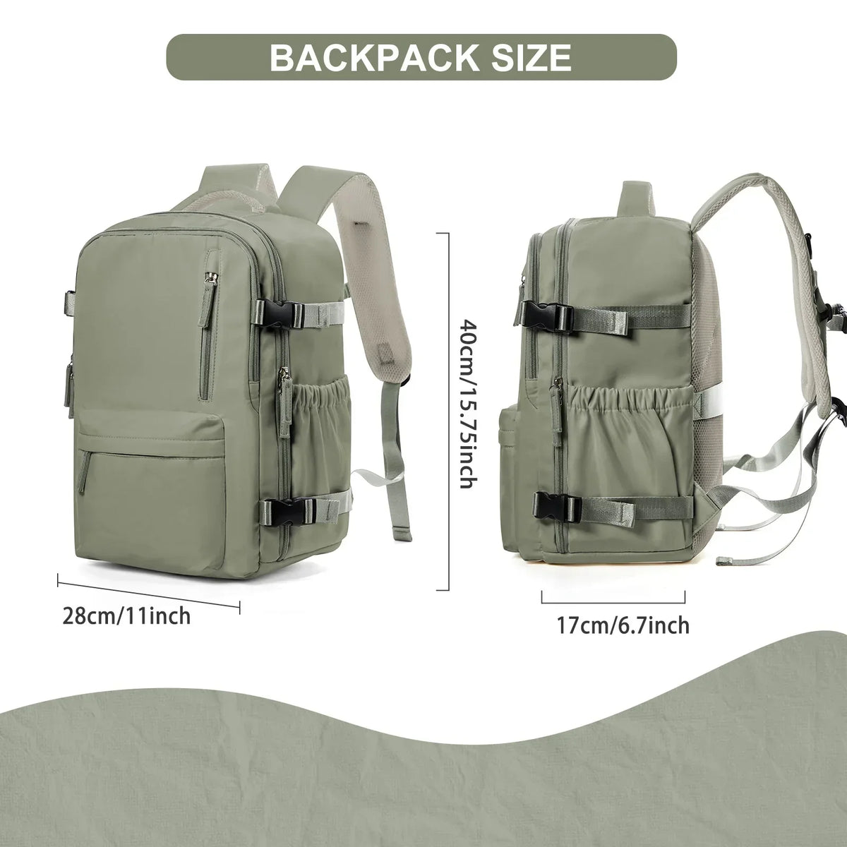 Cabin Travel Laptop Carry-On Backpack