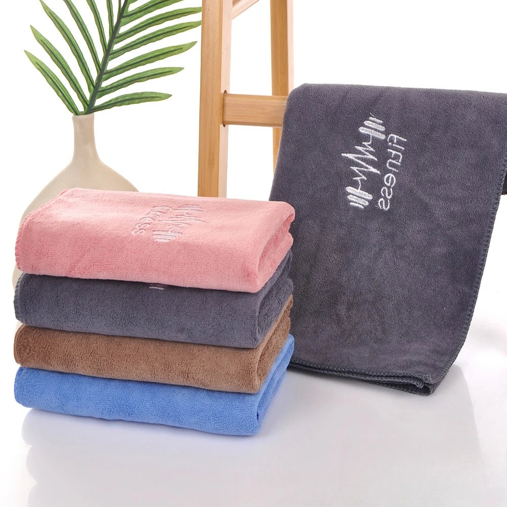 Super Absorbent Quick-Dry Sports Towel Lightweight Microfiber for Gym Running Basketball Outdoor Camping Travel 1/3pc