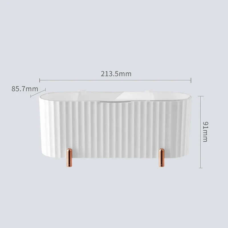 Transparent Cotton Pad Organizer Box