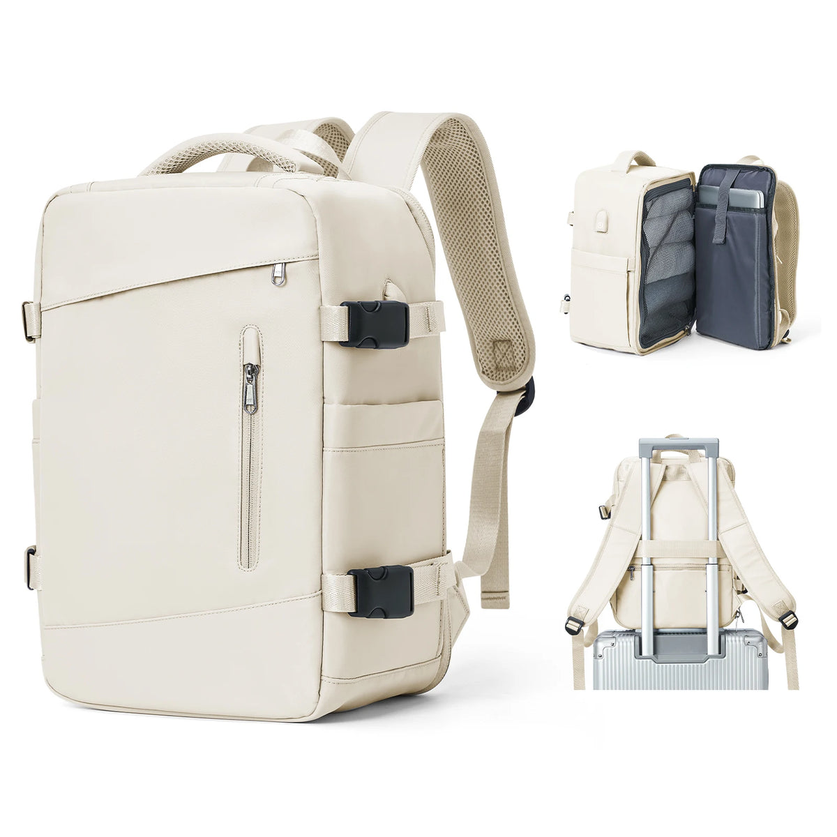Women's Backpack Travel Suitcase Cabin Bag Aircraft Ryanair 40x20x25 Airplane Travel Bag Men Laotop Backpack Wizzair Carry On