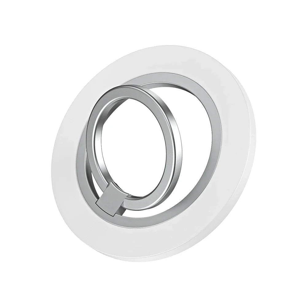 For Tablet Magnetic 2 Sections Simplicity Rotation Ring Phone Handphone Ipad Holder Double Side Silicone
