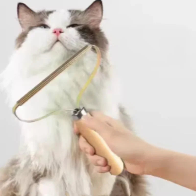Portable Manual Pet Hair Removal Brush - New Cat Wool Dog Hair Remover Animal Hair Brushes Comb for Dogs And Cats