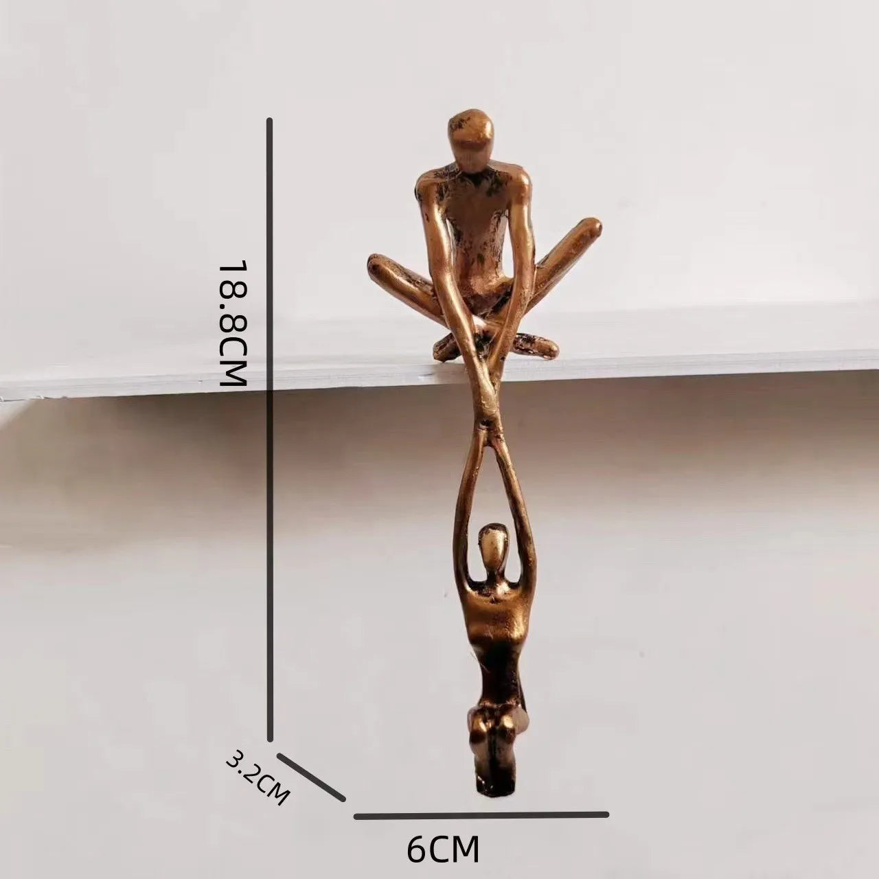 Man Lifting Woman Figurine Art Statue Lover Sculpture Ornament Home Desktop Decor Dancing Couple Sculpture Art Creative Artwork