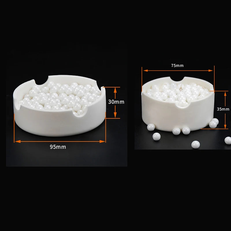Dental Lab Square Round Shapes Sintered Crucible Sintered Disk Slotted  Crucible Dental Material