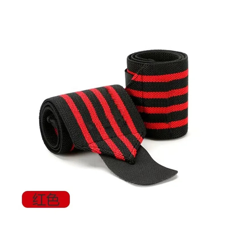 2 PCS Outdoor fitness Wristband Wrist Support Weight Lifting Gym Training Wrist Support Brace Straps Wraps Crossfit Powerlifting