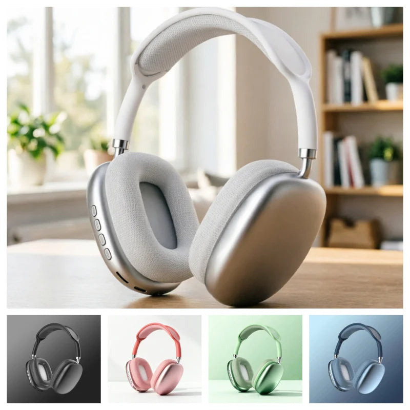 Wireless Bluetooth Over-Ear Headphones - Noise Cancelling Foldable