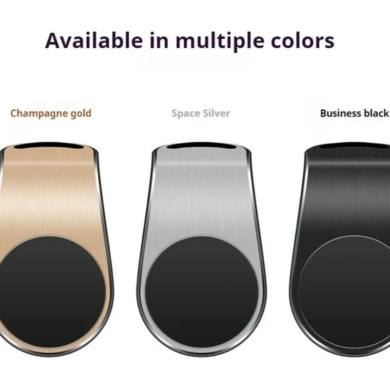 Magnetic Car Phone Holder Air Vent Clip Mount 360 Rotation Mobile Bracket GPS Cell Phone Stand in Car For IPhone Samsung Huawei