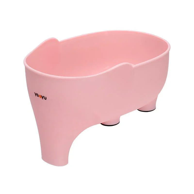 Kitchen Sink Drain Strainer Basket Leftover Garbage Filter Elephant Shape Hanging Vegetable Baskets Washing Drainer Storage Rack