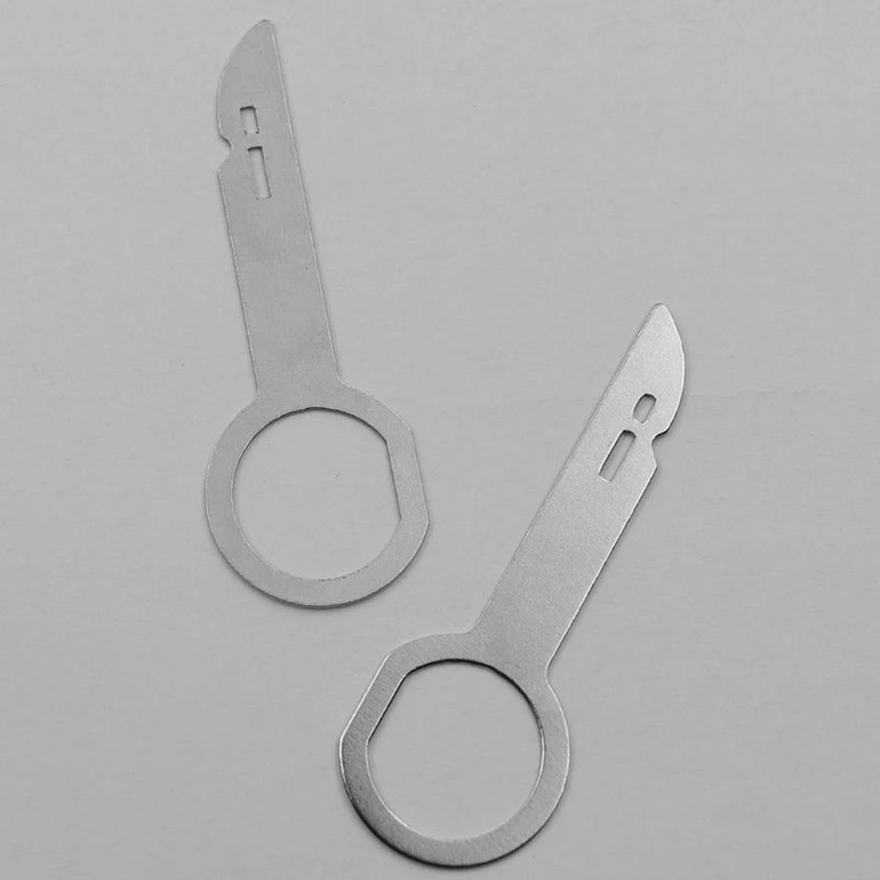 Professional Car Radio Removal Tool Key DIN Release Key CD-Media Player Pin Universal Pin Stereo- Hooks Tool Durable