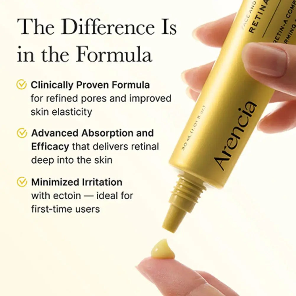 Arencia Vitamin C, Retinal, PDRN, NAD+ & Eraser Booster Shot for Bright, Firm, Pore-Refined, Clear-Looking Skin, Healthy Glow