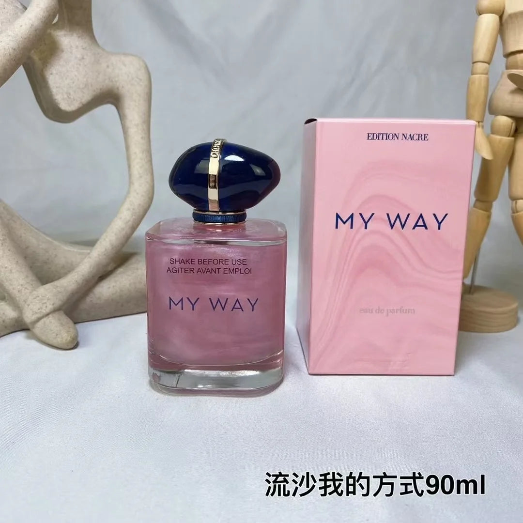 90ML Premium Brand Perfume My Way For Women High Lasting Desert Sand Aroma Elegant Eau De Parfum For Romantic Occasion